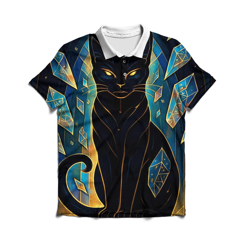 Cathedral Of Glass Whiskers premium cotton polo shirts