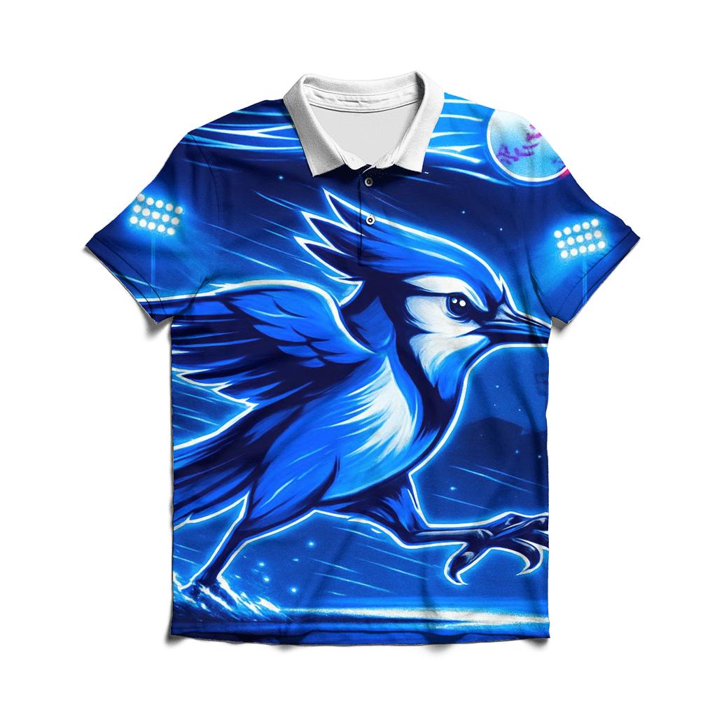 Skyburst Sprint, Blue Jays Edition stylish collar polo tees