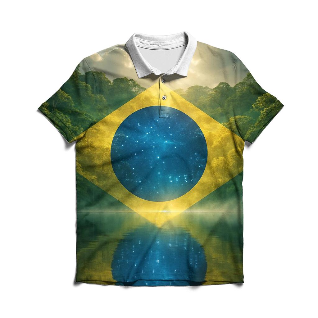 Brazil Aurora Reflection casual sports polo shirts