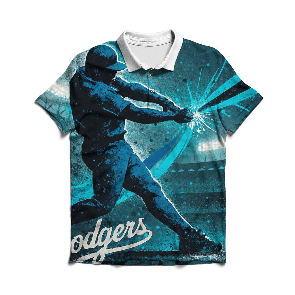 Graffiti Rally Under The Floodlights casual sports polo shirts