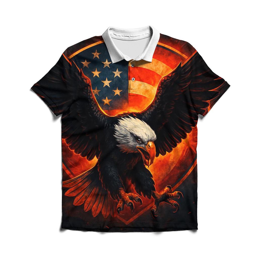 Eagle Ember Guard designer slim fit polos