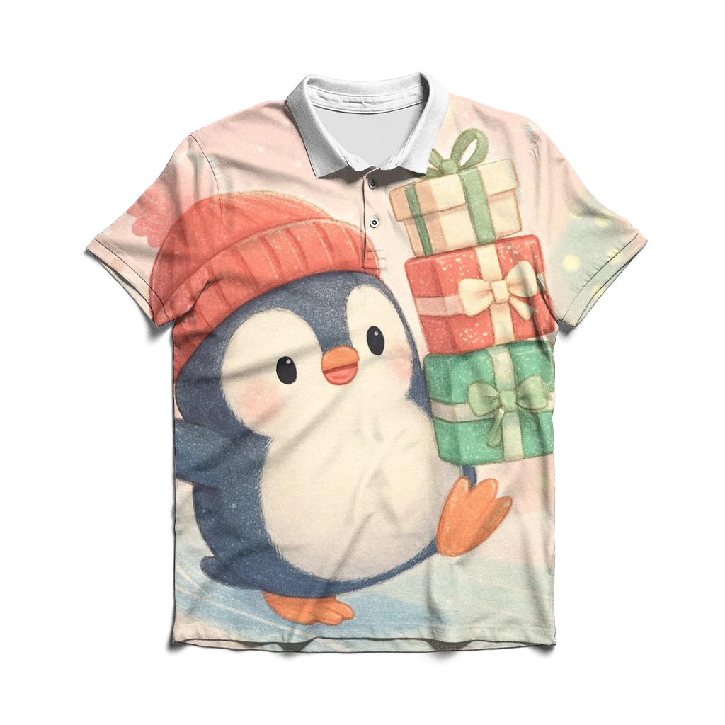 Penguin Gift Stack Slip And Save premium cotton polo shirts