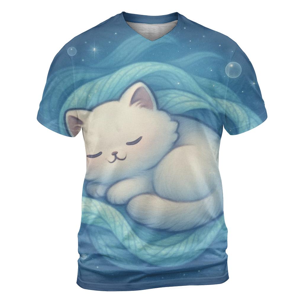Aurora Blanket Nook Dreamer Cat unique graphic print tees