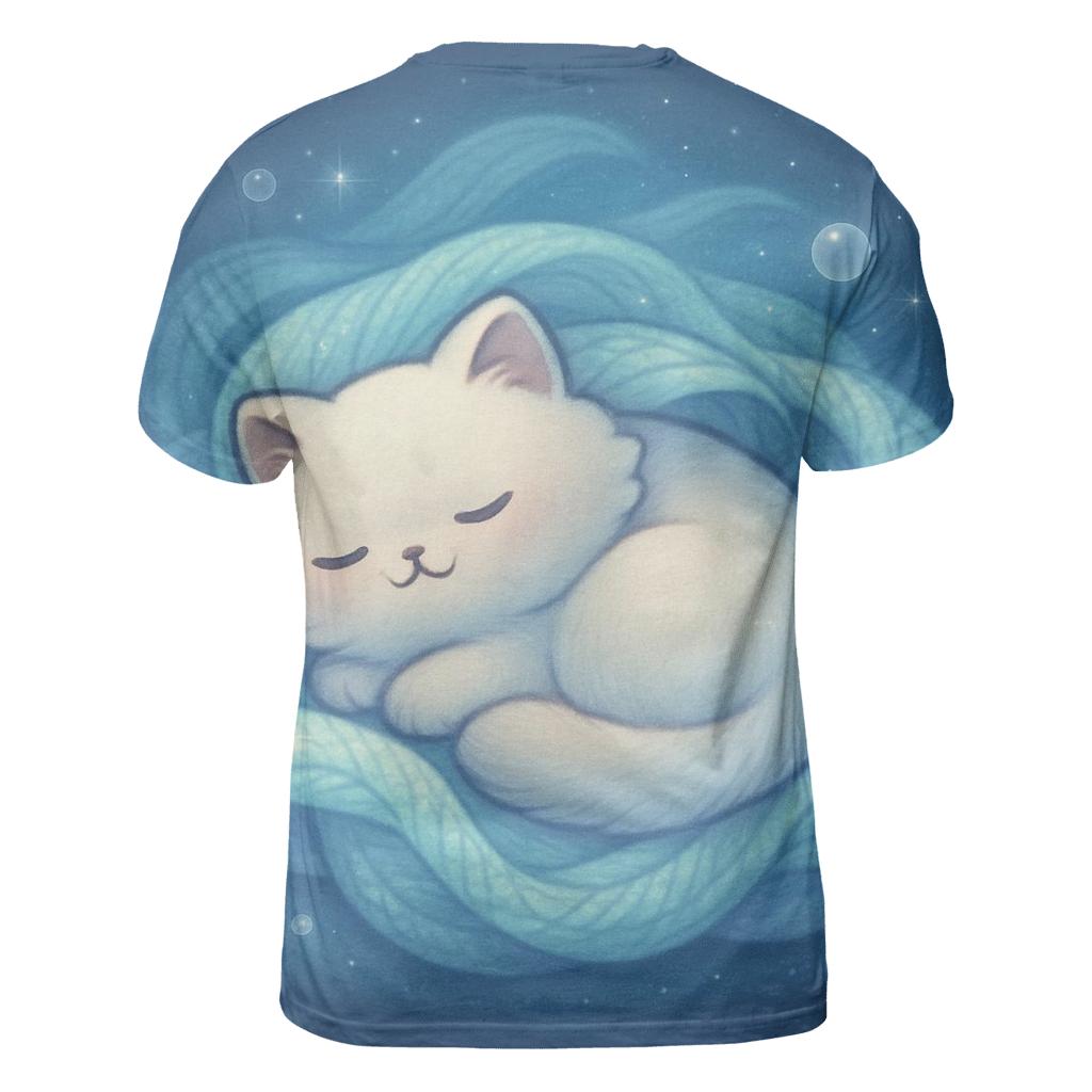 Aurora Blanket Nook Dreamer Cat unique graphic print tees