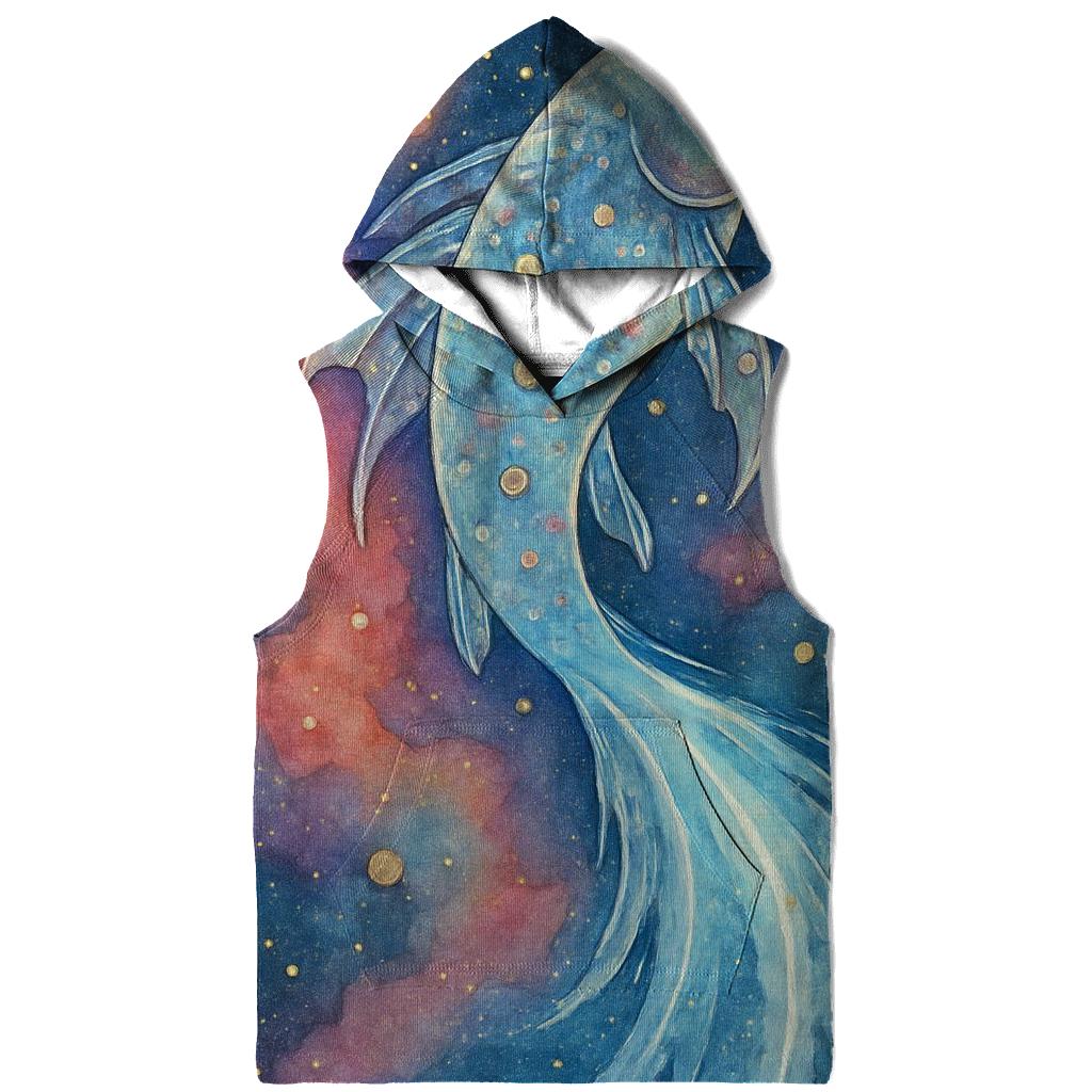Crystal Comet Koi graphic hoodies