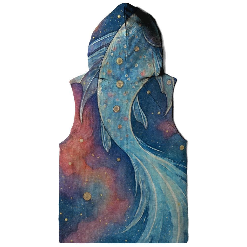 Crystal Comet Koi graphic hoodies