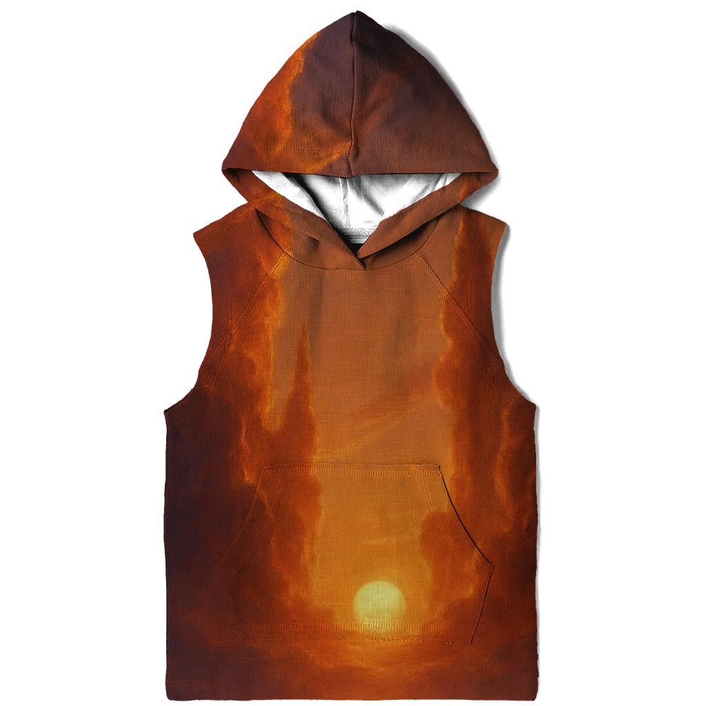 Cathedral Clouds At Emberfall zip-up hoodies