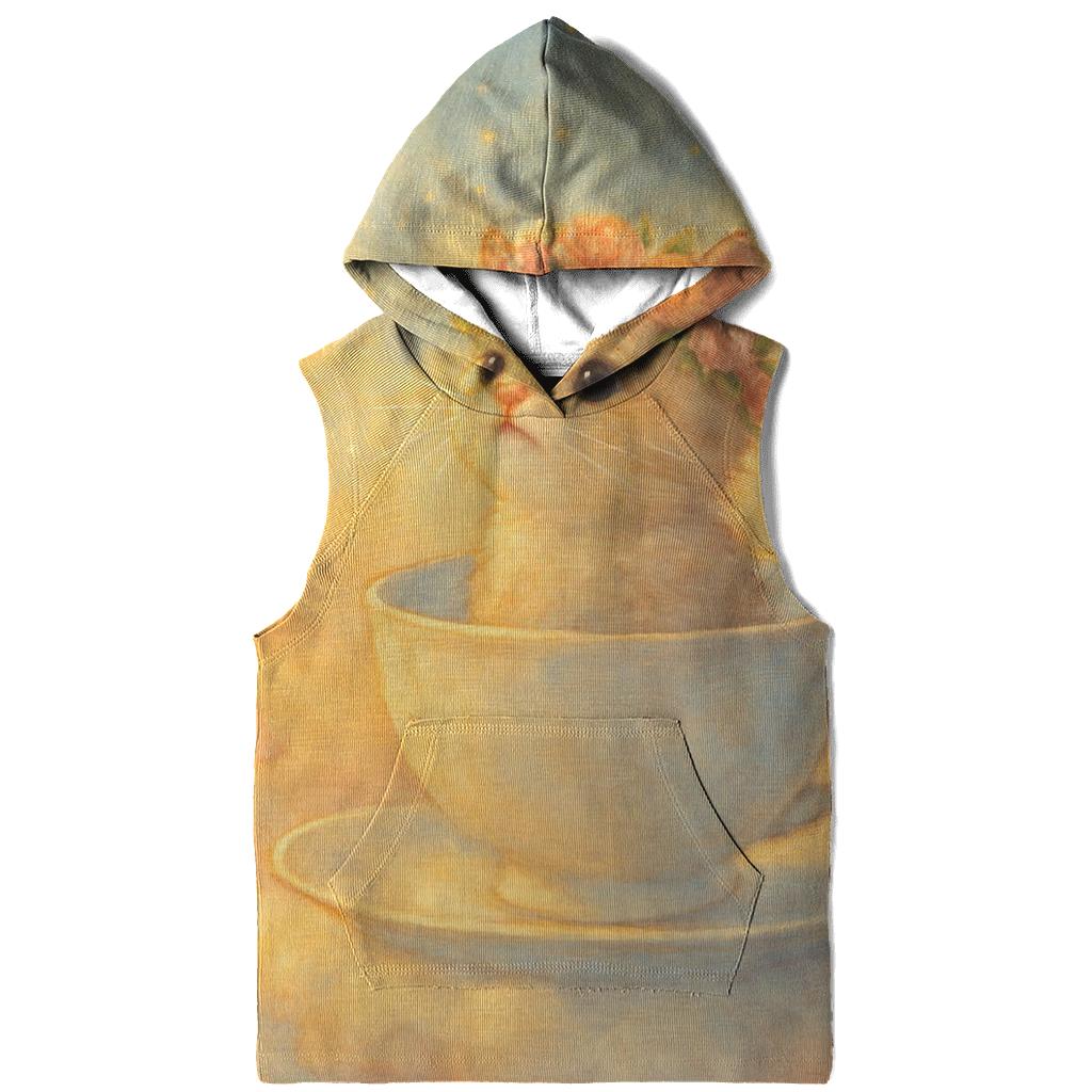 Sunrise Teacup Stargazer Kitten zip-up hoodies
