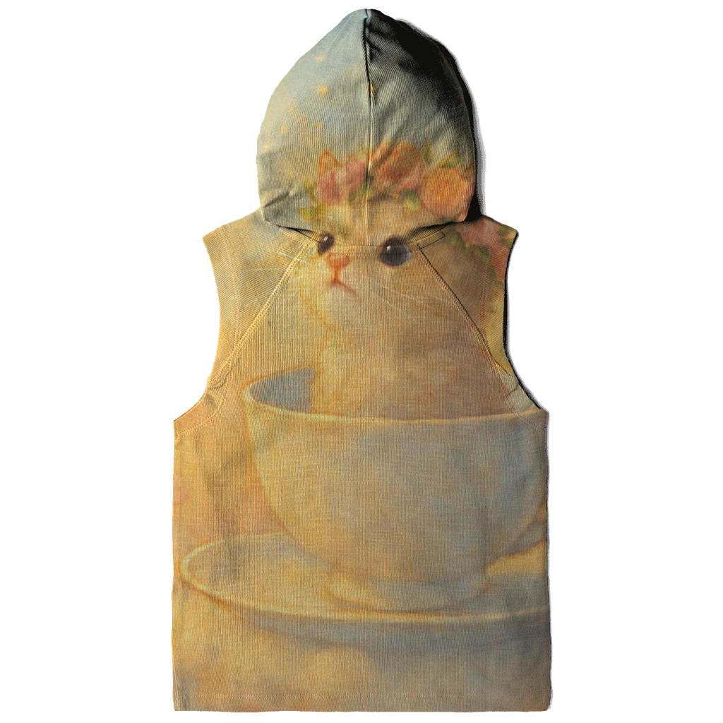 Sunrise Teacup Stargazer Kitten zip-up hoodies