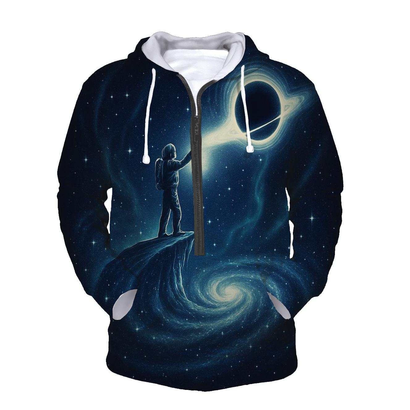 Lighthouse Of The Event Horizon embroidered hoodies