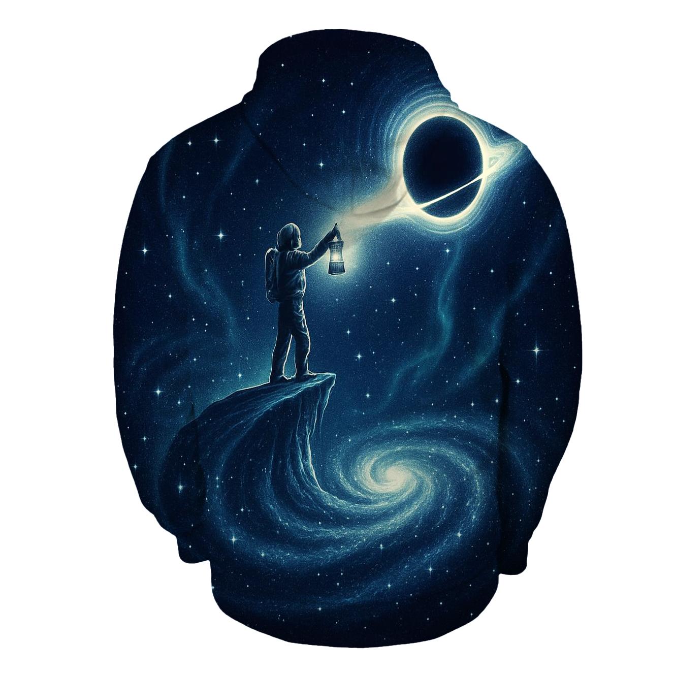 Lighthouse Of The Event Horizon embroidered hoodies