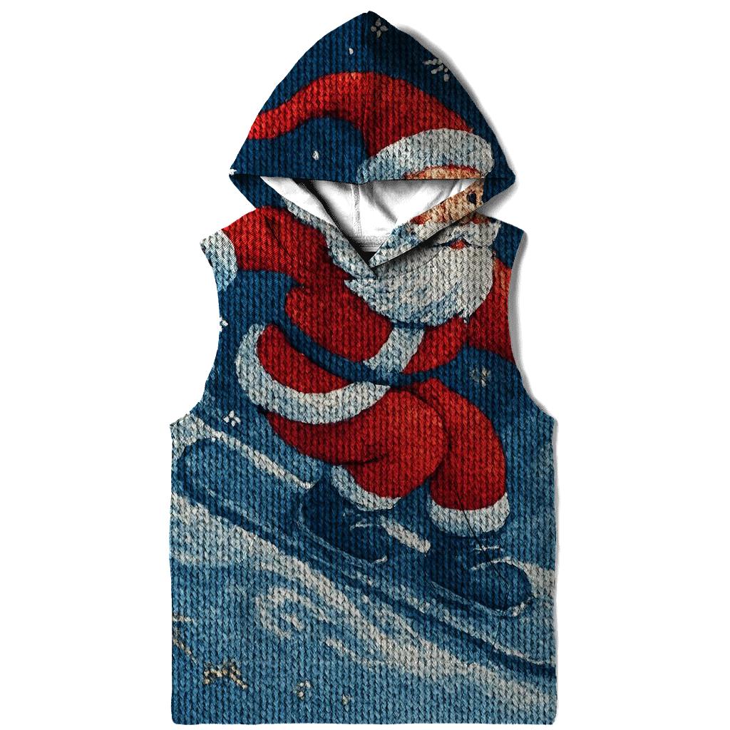 Knitted Avalanche Santa Boarder custom hoodies