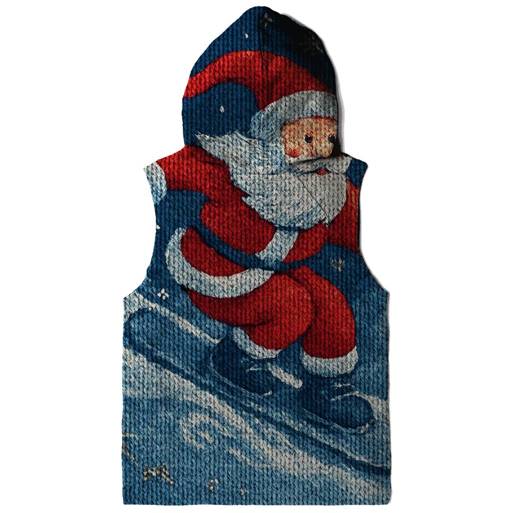 Knitted Avalanche Santa Boarder custom hoodies