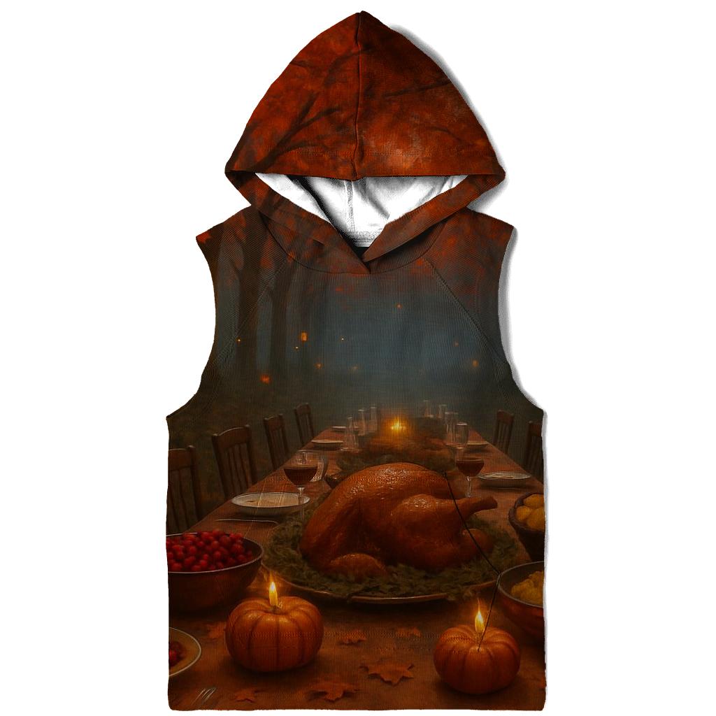 Starlit Table Under Autumn Canopy hoodies fashion