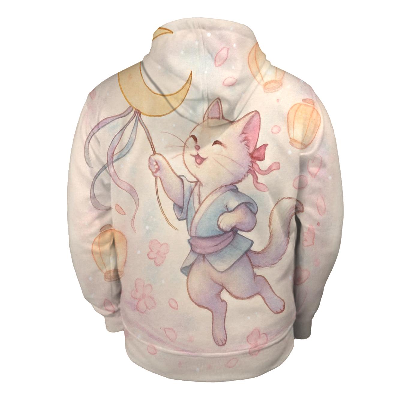 Lunar Kite Festival Cat hoodie designs