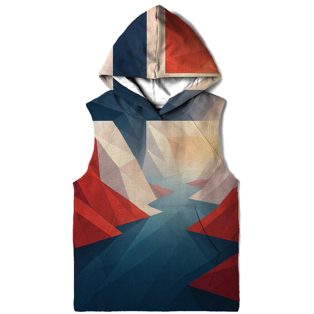 Norway Geometric Fjord Fusion heavyweight hoodies