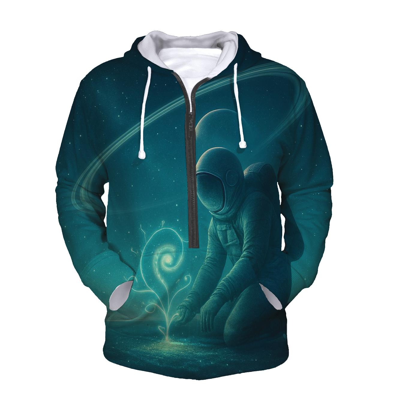 Garden On A Ringed Planet pullover hoodies