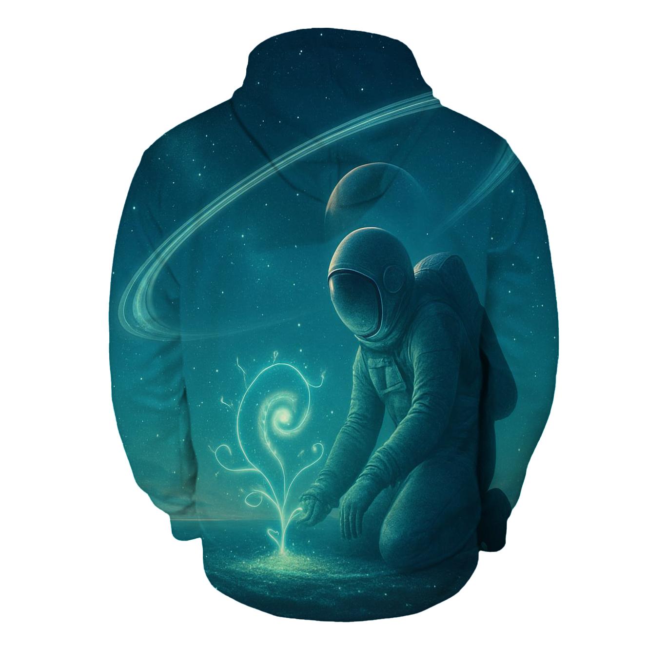 Garden On A Ringed Planet pullover hoodies