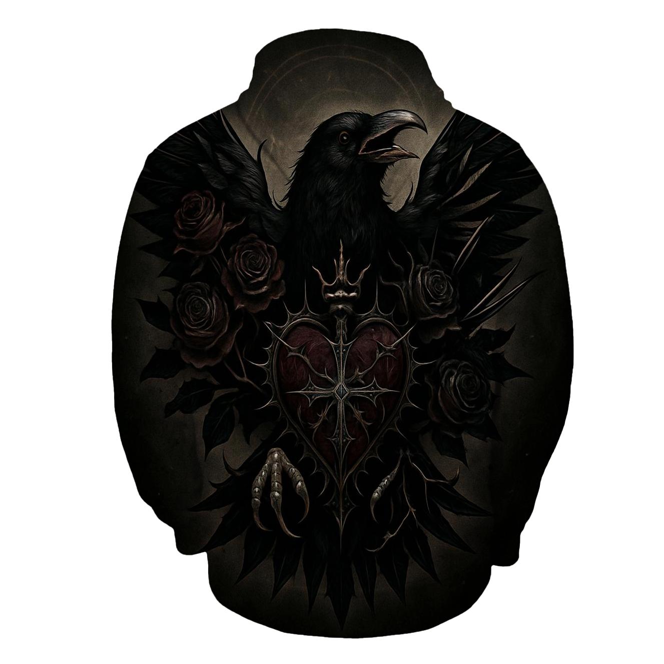 Raven Of The Iron Thorn Reliquary graphic hoodies