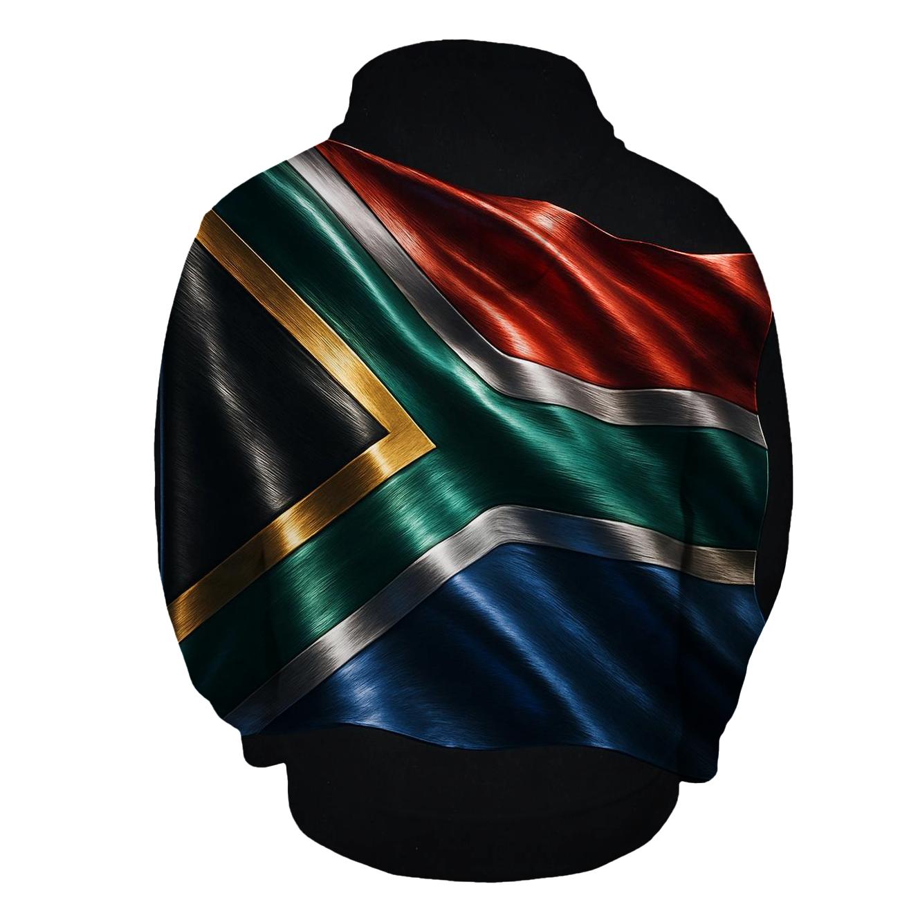 South Africa Metallic Crest Wave designer hoodies