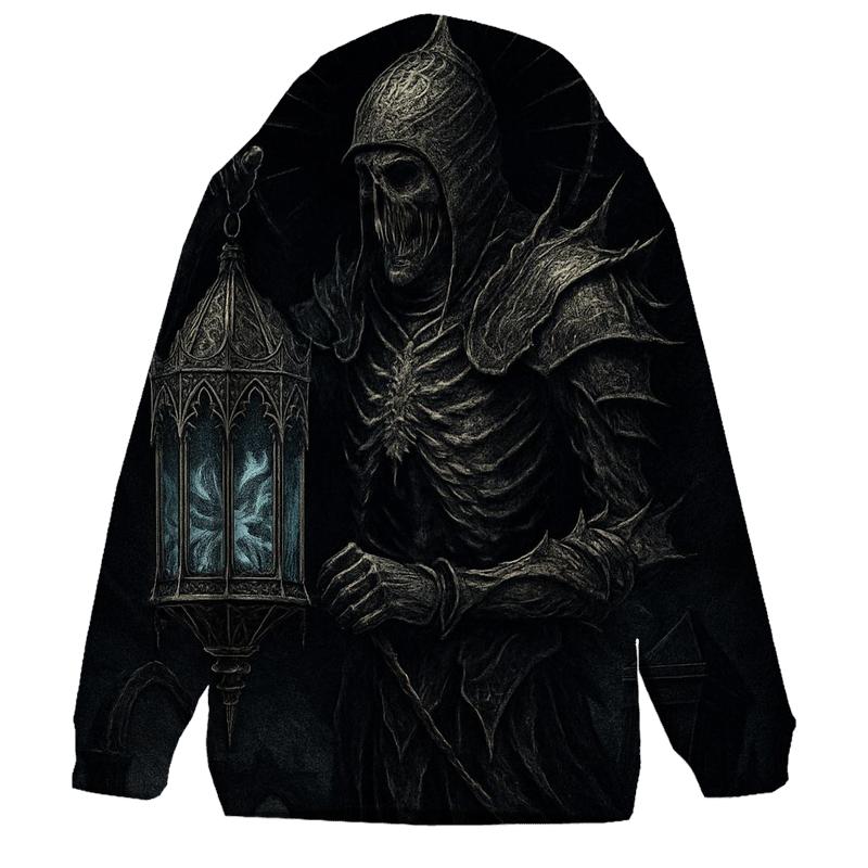 Warden Of The Bone Lantern Gate heavyweight hoodies
