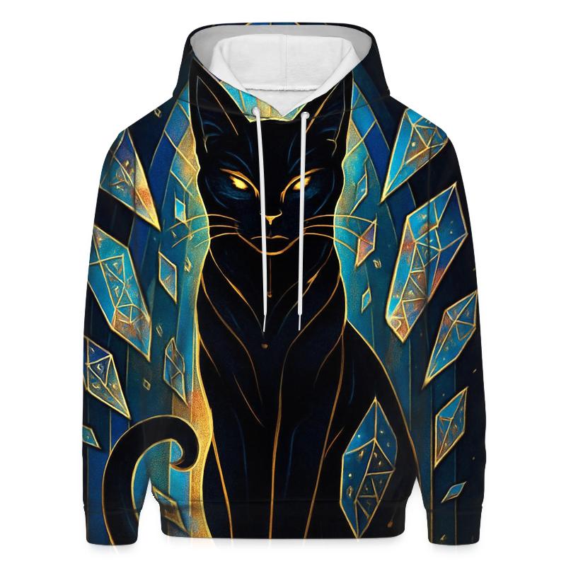 Cathedral Of Glass Whiskers embroidered hoodies