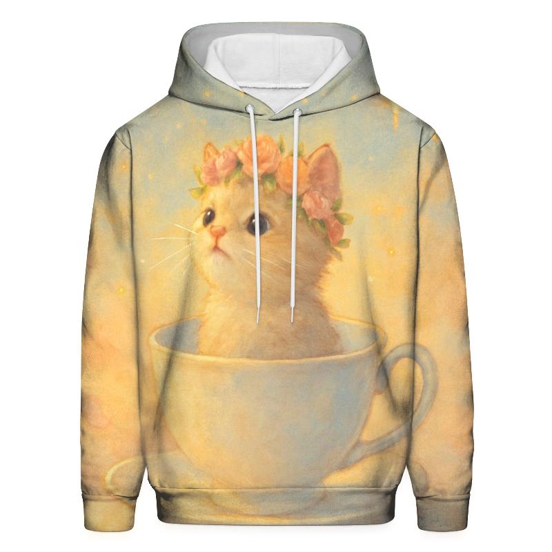 Sunrise Teacup Stargazer Kitten hoodies fashion