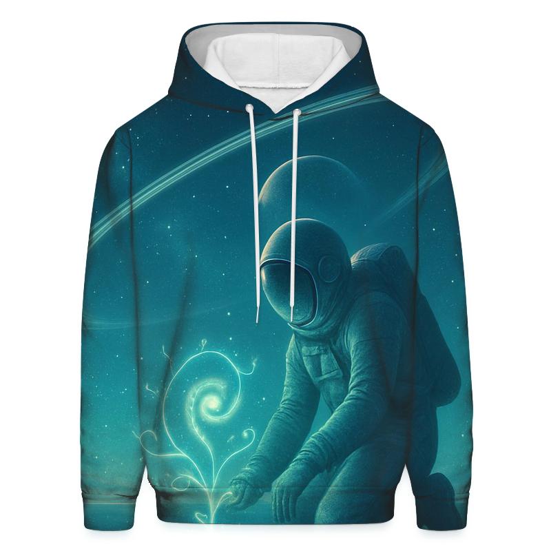 Garden On A Ringed Planet printed hoodies