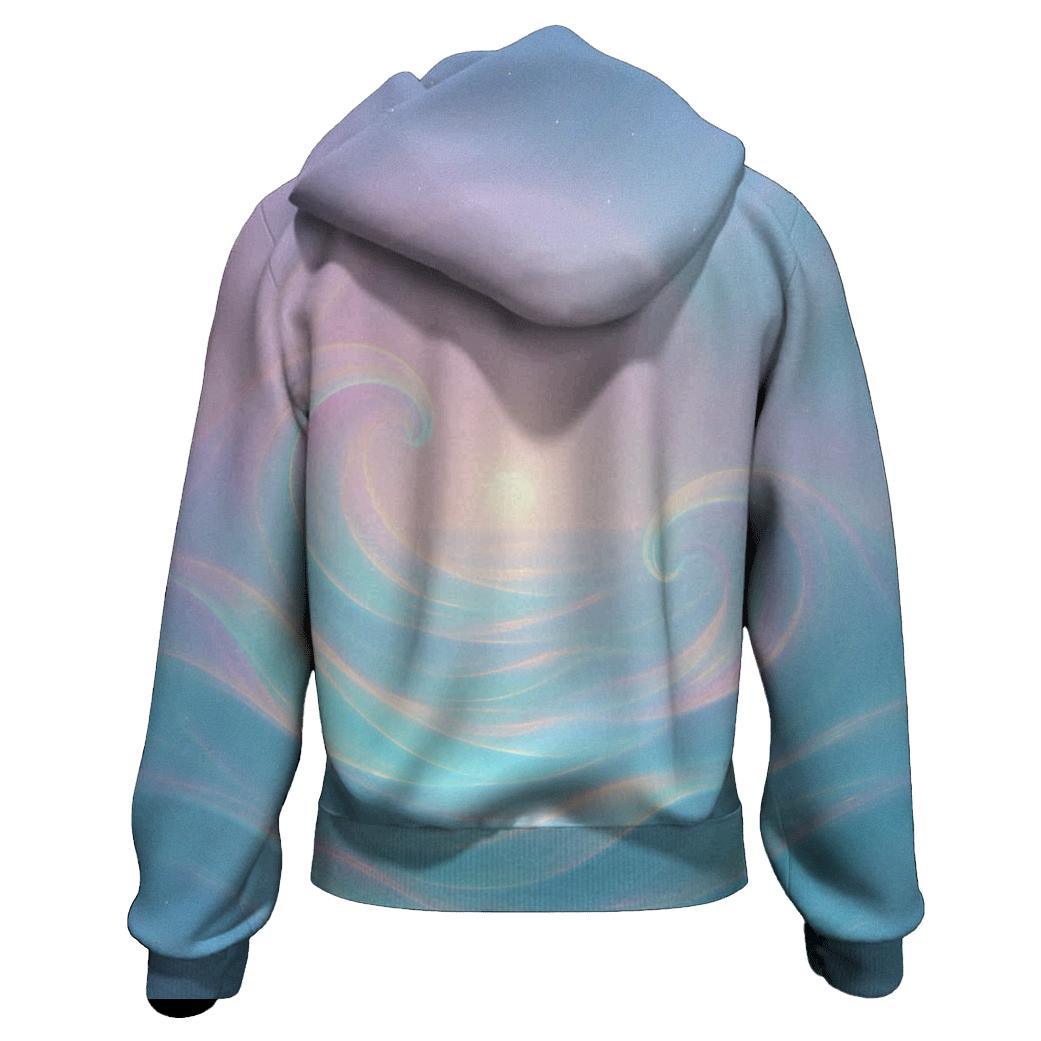 Aurora Tidal Reverie designer hoodies