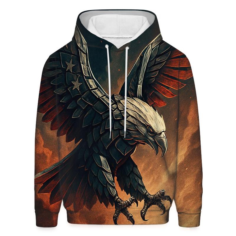 Eagle Of Chrome And Smoke Above The Battle Horizon hoodie trends