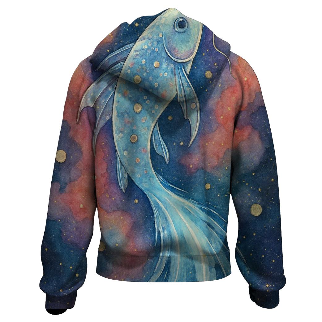 Crystal Comet Koi heavyweight hoodies