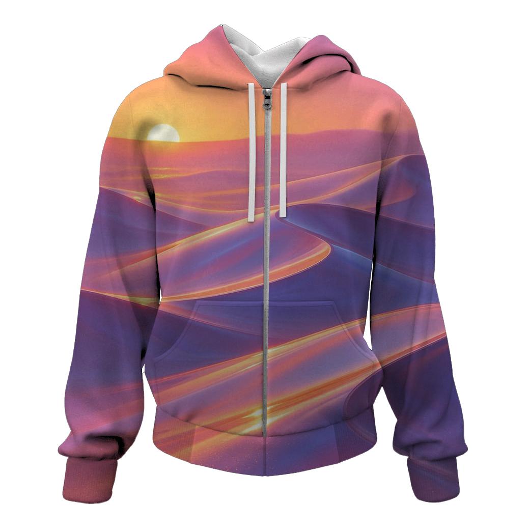 Glass Dune Afterglow premium hoodies
