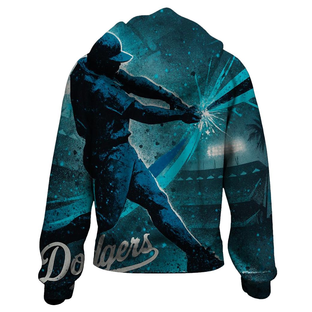 Graffiti Rally Under The Floodlights printed hoodies