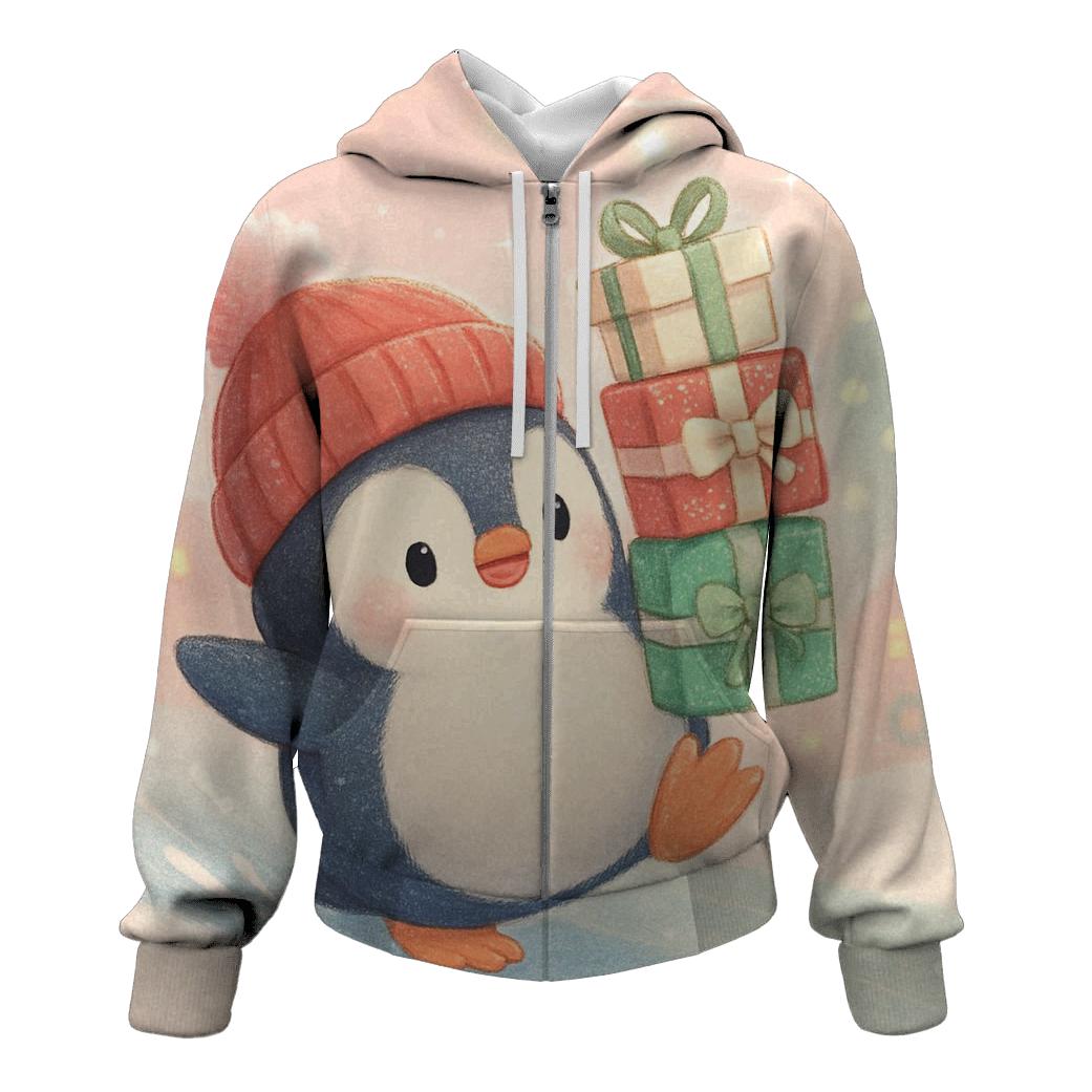 Penguin Gift Stack Slip And Save hoodie designs
