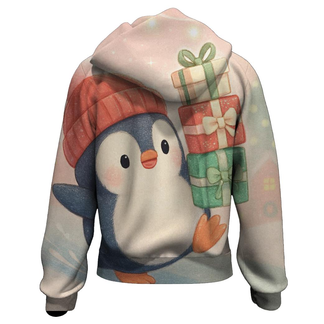 Penguin Gift Stack Slip And Save hoodie designs