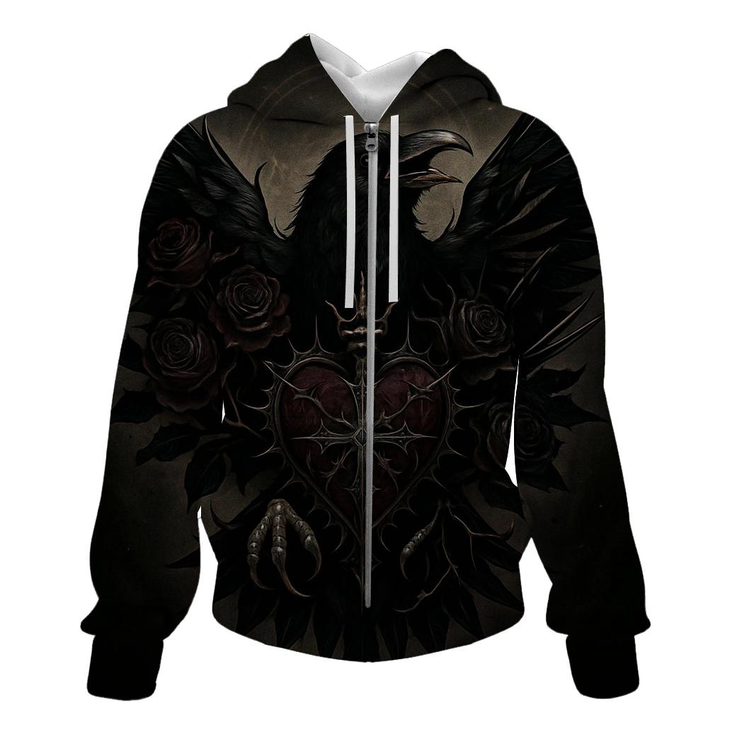 Raven Of The Iron Thorn Reliquary designer hoodies