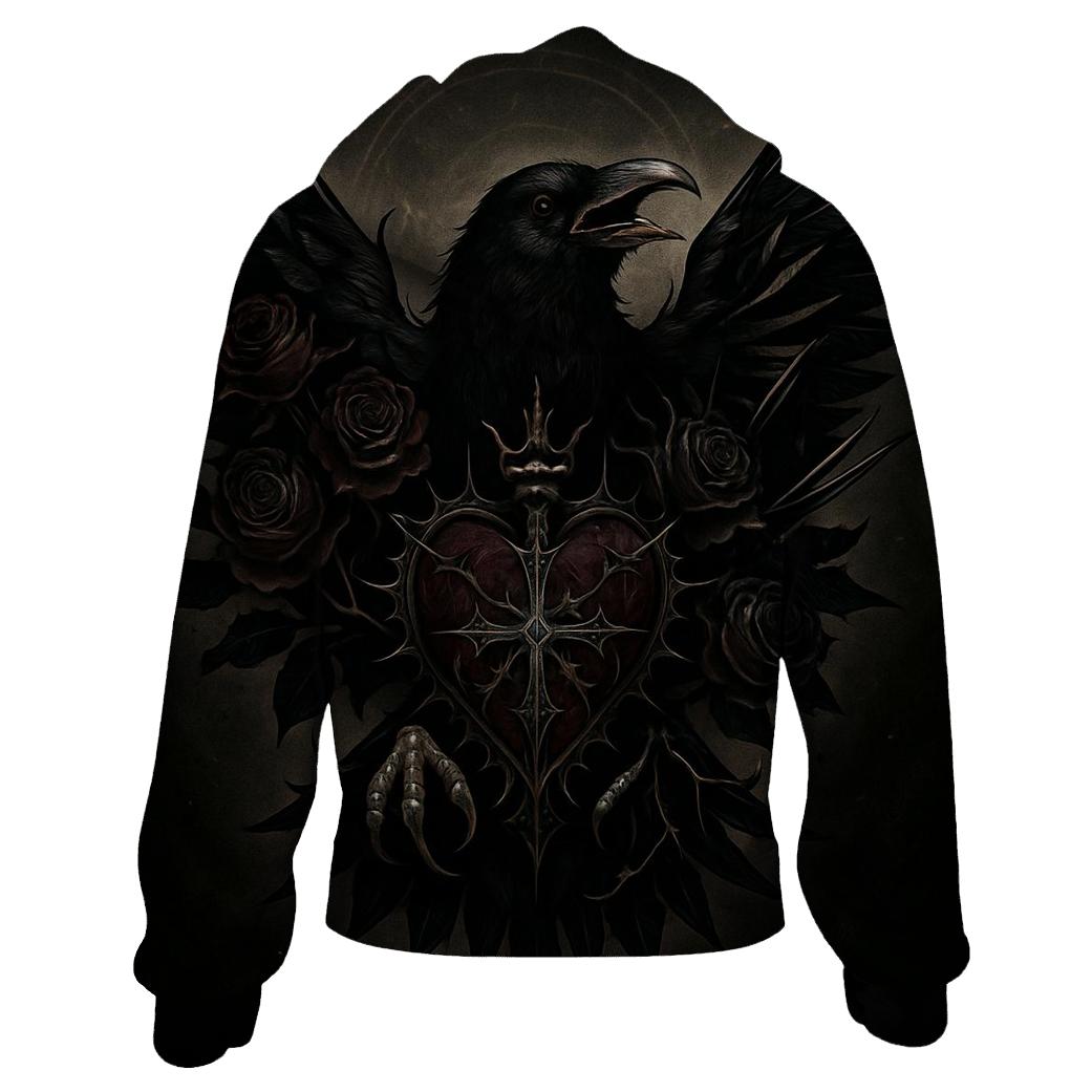 Raven Of The Iron Thorn Reliquary designer hoodies