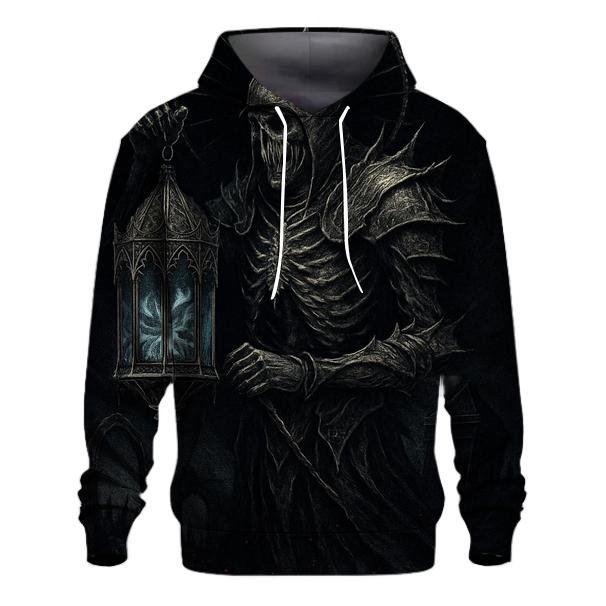 Warden Of The Bone Lantern Gate zip-up hoodies