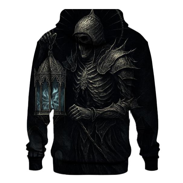Warden Of The Bone Lantern Gate zip-up hoodies