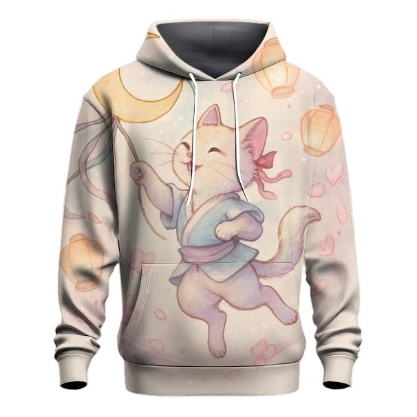 Lunar Kite Festival Cat hoodie designs