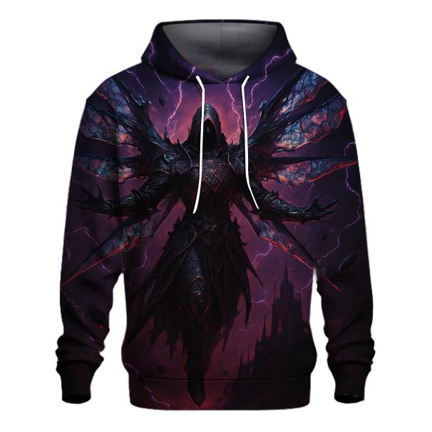 Seraph Of The Shattered Comet Choir printed hoodies