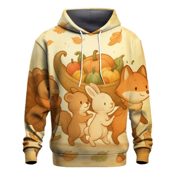 Woodland Friends Harvest Parade hoodie trends