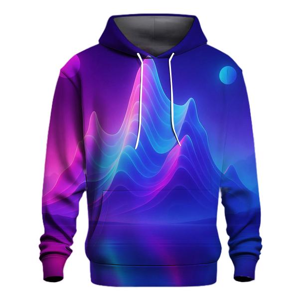 Neon Atlas Drift printed hoodies