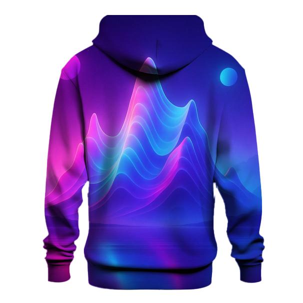 Neon Atlas Drift printed hoodies