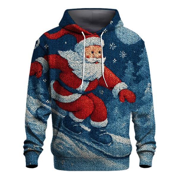Knitted Avalanche Santa Boarder hoodie trends