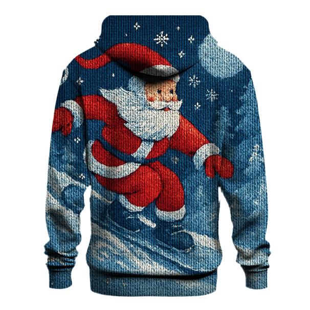 Knitted Avalanche Santa Boarder hoodie trends