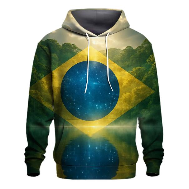 Brazil Aurora Reflection pullover hoodies