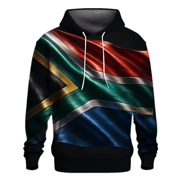 South Africa Metallic Crest Wave hoodie designs