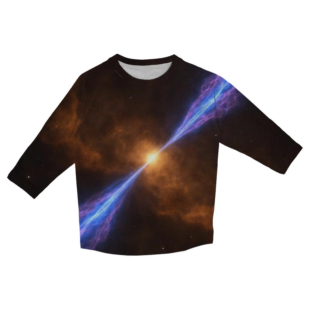 Bipolar Jet Outflow Knots personalized 3/4 sleeve tees