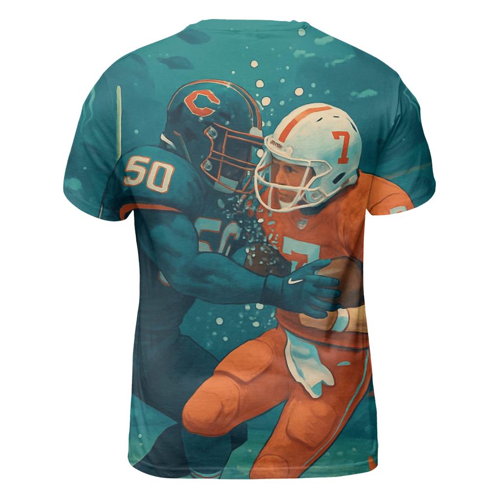 Undersea Kelp Stadium Braves Versus Cubs Pressure Match personalized full print shirts